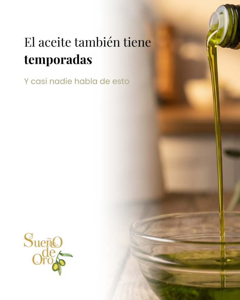 El aceite también tiene temporadas: por qué la frescura del AOVE marca la diferencia